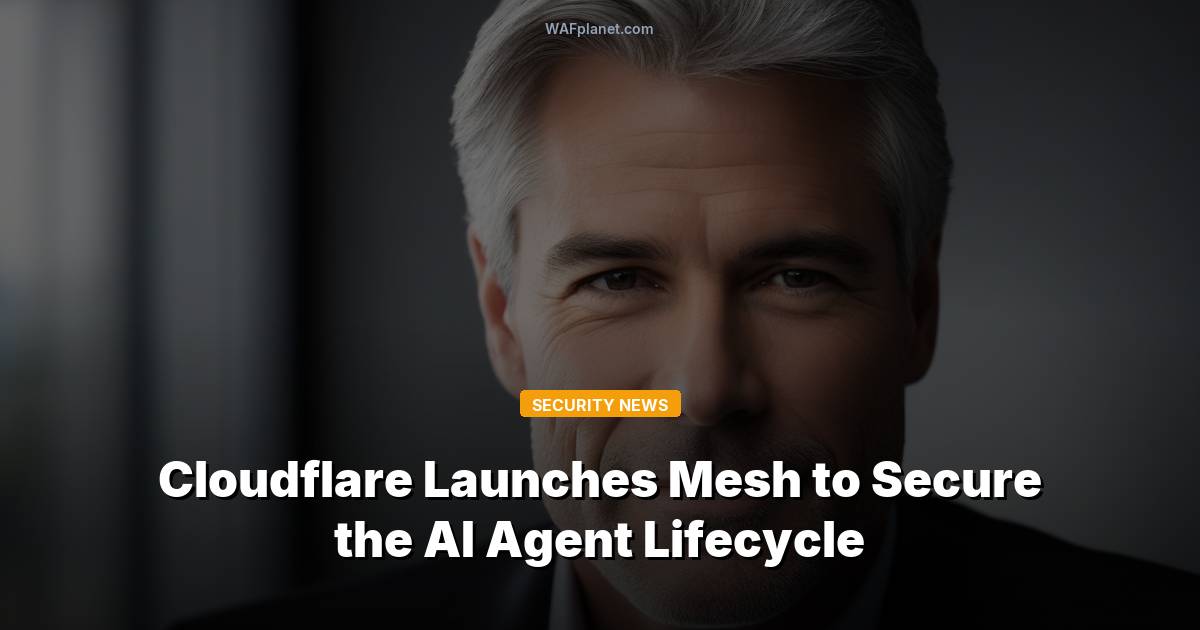 Cloudflare Launches Mesh to Secure the AI Agent Lifecycle