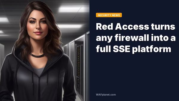Red Access turns any firewall into a full SSE platform