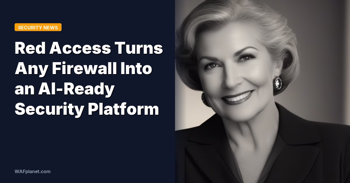 Red Access Turns Any Firewall Into an AI-Ready Security Platform