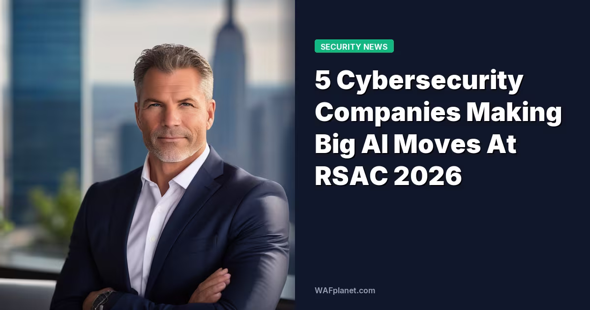 5 Cybersecurity Companies Making Big AI Moves At RSAC 2026