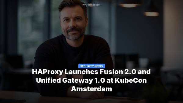 HAProxy Launches Fusion 2.0 and Unified Gateway 1.0 at KubeCon Amsterdam