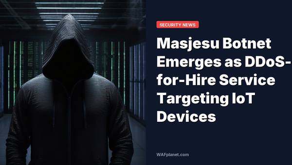 Masjesu Botnet DDoS-for-Hire