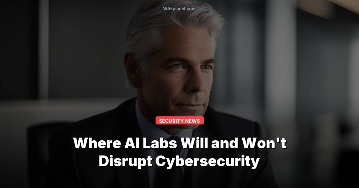 Where AI Labs Will and Won't Disrupt Cybersecurity